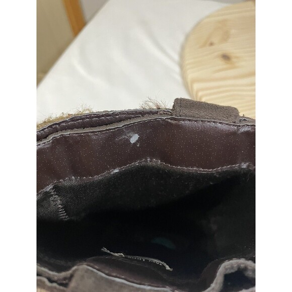 Cheeks by Tony Little Designs W’s Leather Boots, Removable Animal Print Cuff S-8 - Picture 10 of 10